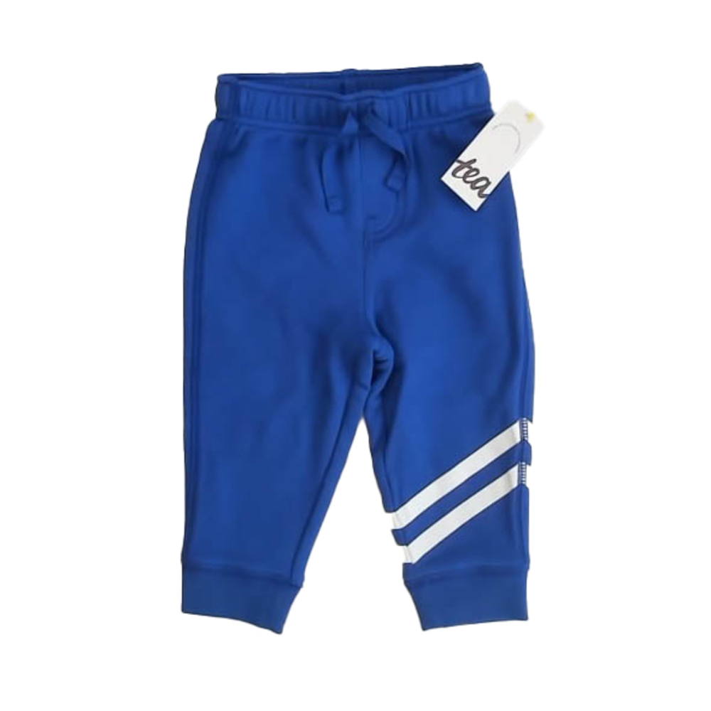 Tea Collection Boys Blue Casual Pants size: 6-9 Months